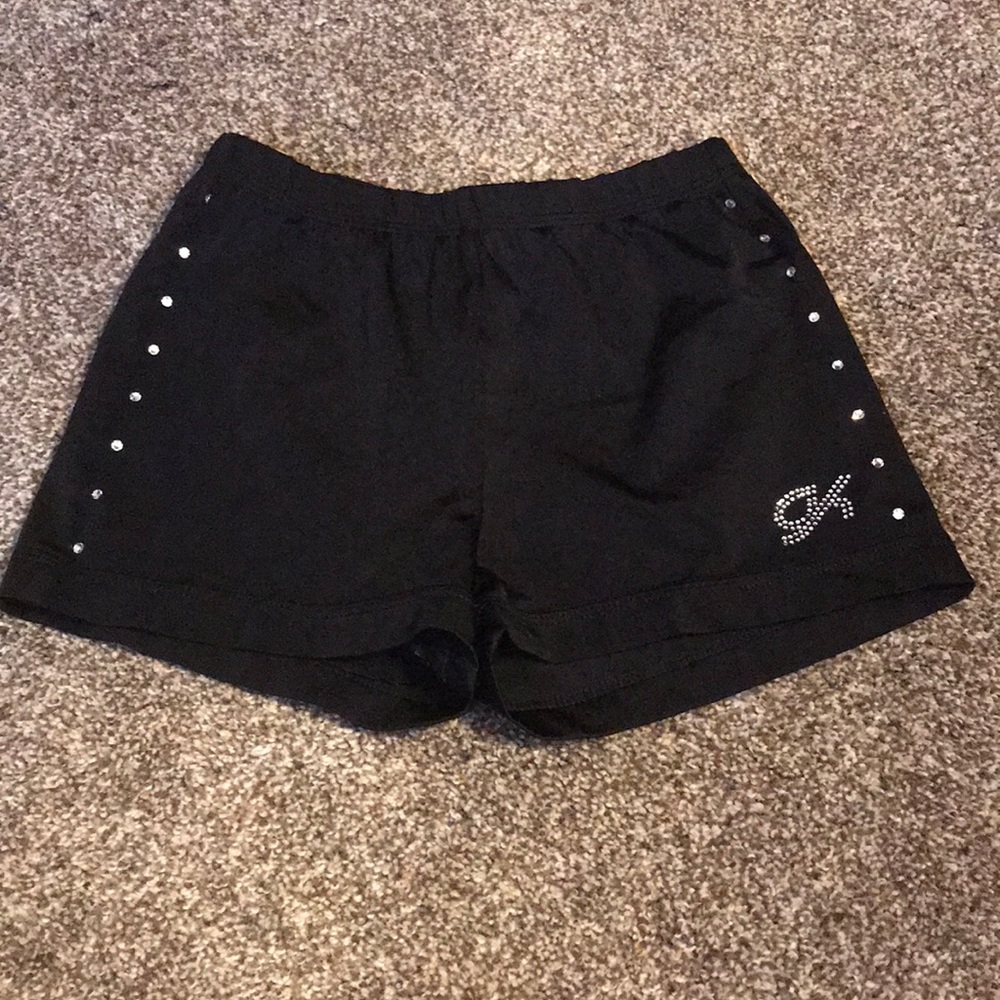 Jeweled GK Nylon Spandex Shorts